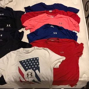 Huge ShortsleevedUnder Armour Lot